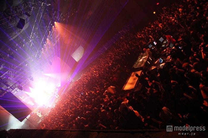 X JAPANのライブの様子