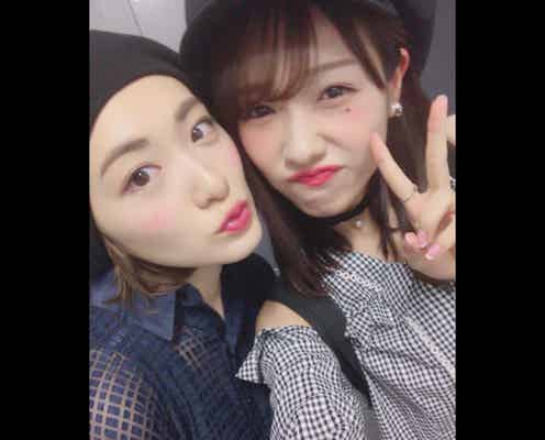 乃木坂46生駒里奈&前田希美、久々“いこのん”再会ショット「悔しくなったりしちゃいました」