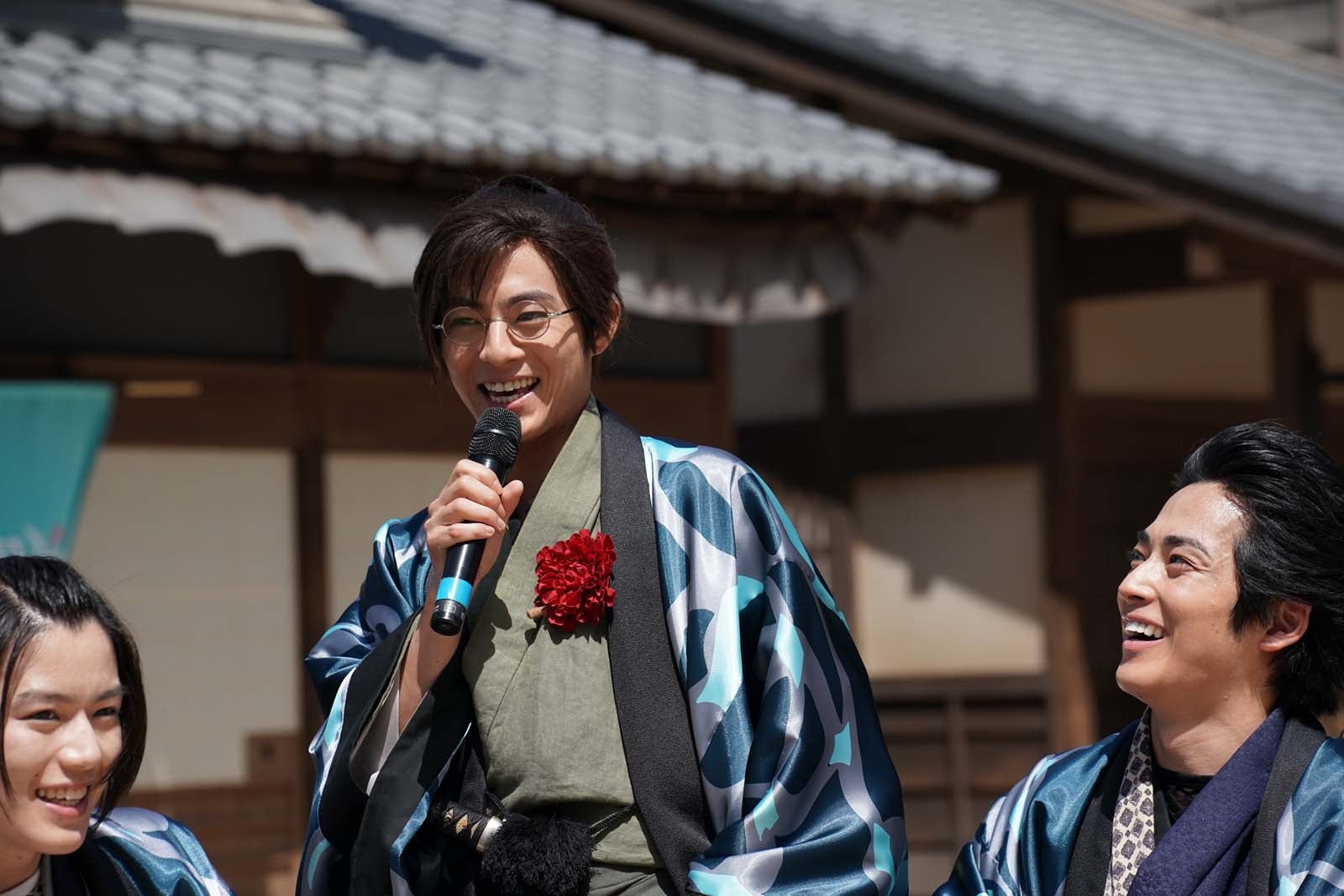 永田崇人「君とゆきて咲く～新選組青春録～」記者会見より（C）テレビ朝日