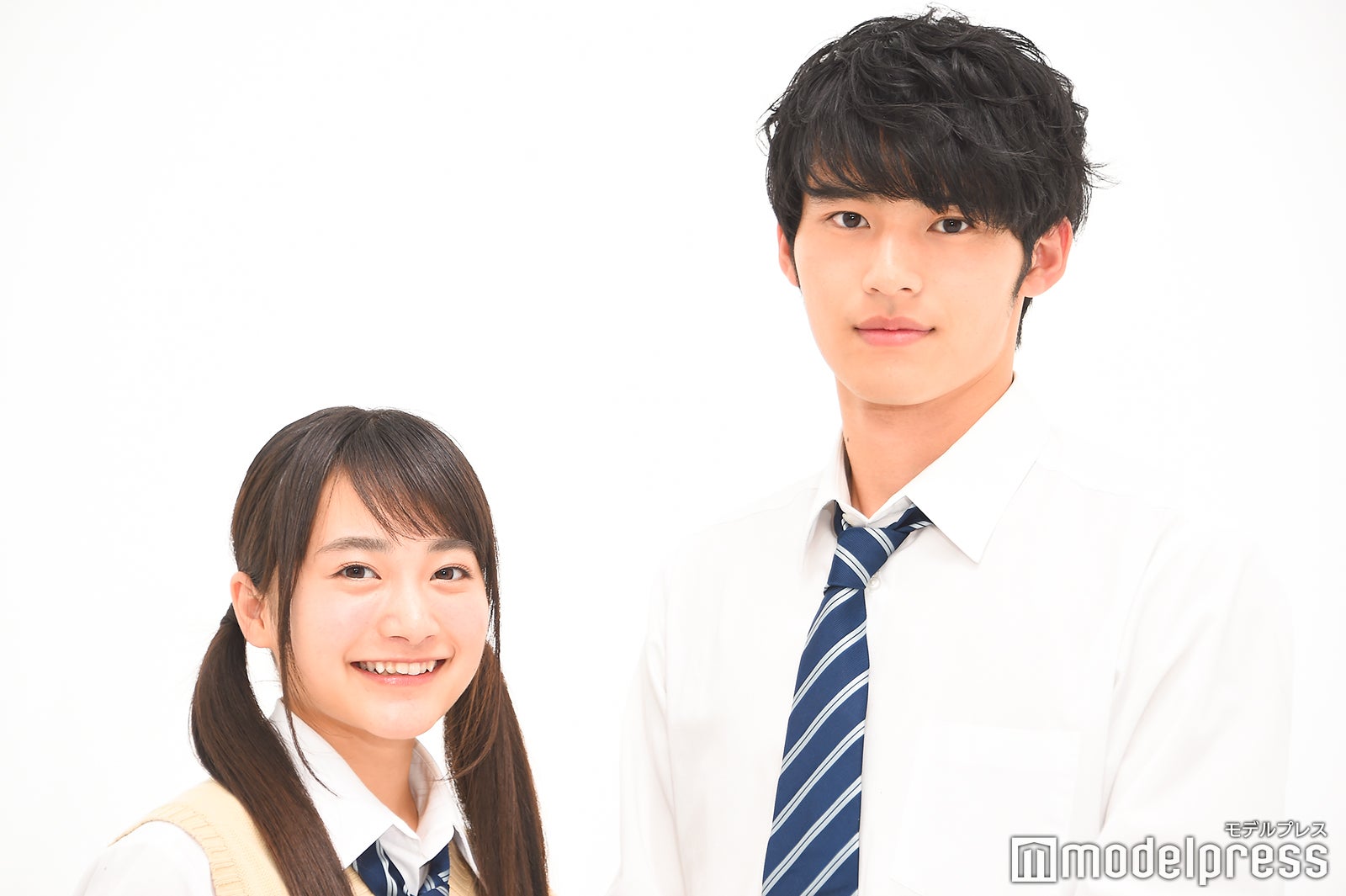 福田愛依、岡田健史 （C）モデルプレス