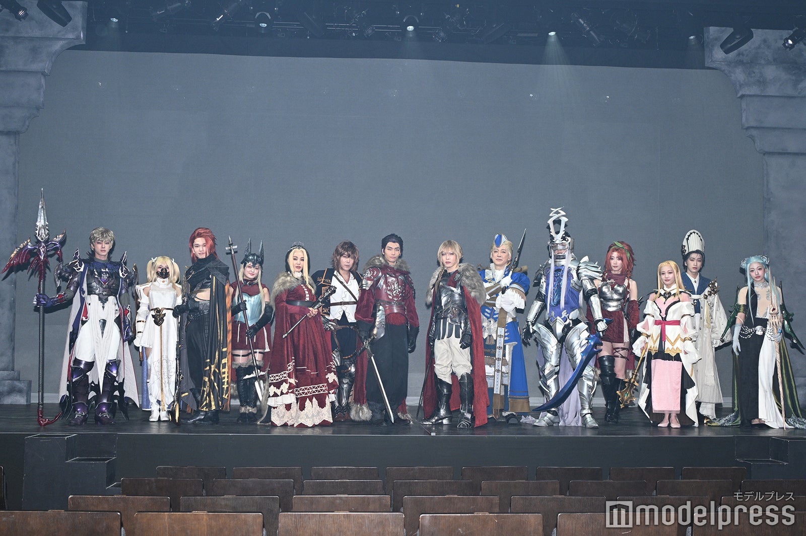 「FINAL FANTASY BRAVE EXVIUS 幻影戦争 THE STAGE Ⅱ」キャスト（C）モデルプレス