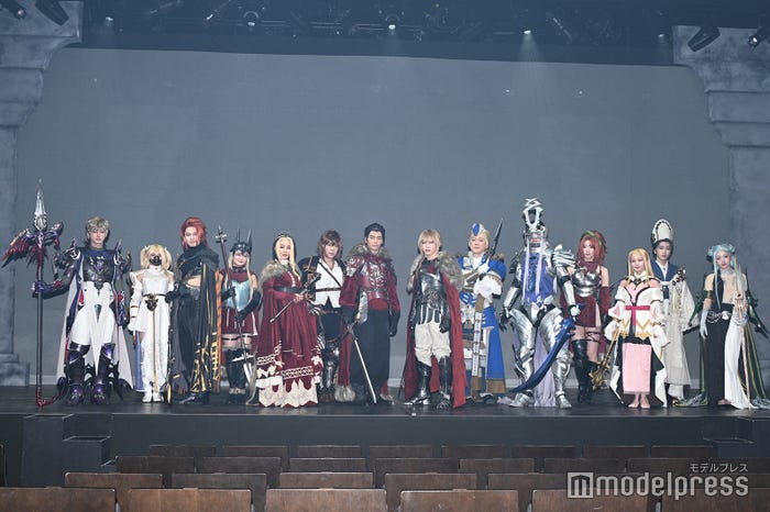 「FINAL FANTASY BRAVE EXVIUS 幻影戦争 THE STAGE Ⅱ」キャスト(C)モデルプレス
