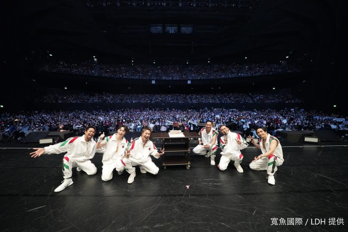 EXILE「EXILE LIVE 2023 in TAIPEI」の様子(提供写真)