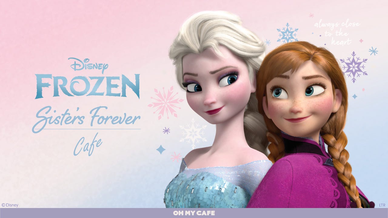 ディズニー映画「アナと雪の女王」限定カフェ、東京・大阪に エルサとアナのパフェやオラフのカレーなど