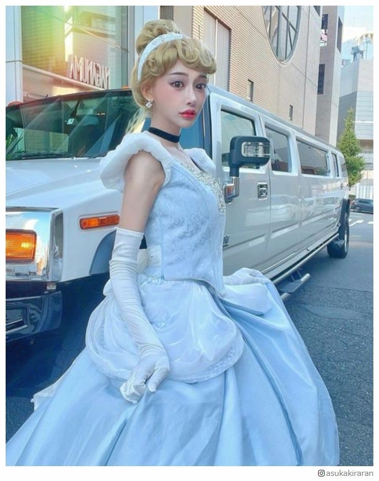 明日花キララ、シンデレラに変身「リアルプリンセス」「クオリティーすごい」と反響