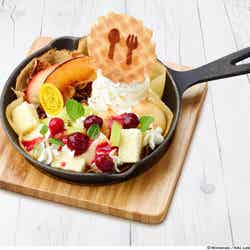 コックカワサキの気まぐれフライパンパフェ1,080円(税別)(提供写真)