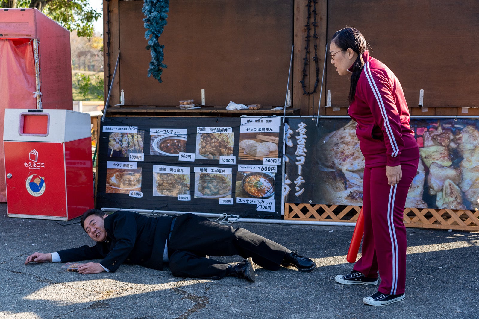 渡辺隆、白鳥久美子 （C）日本テレビ