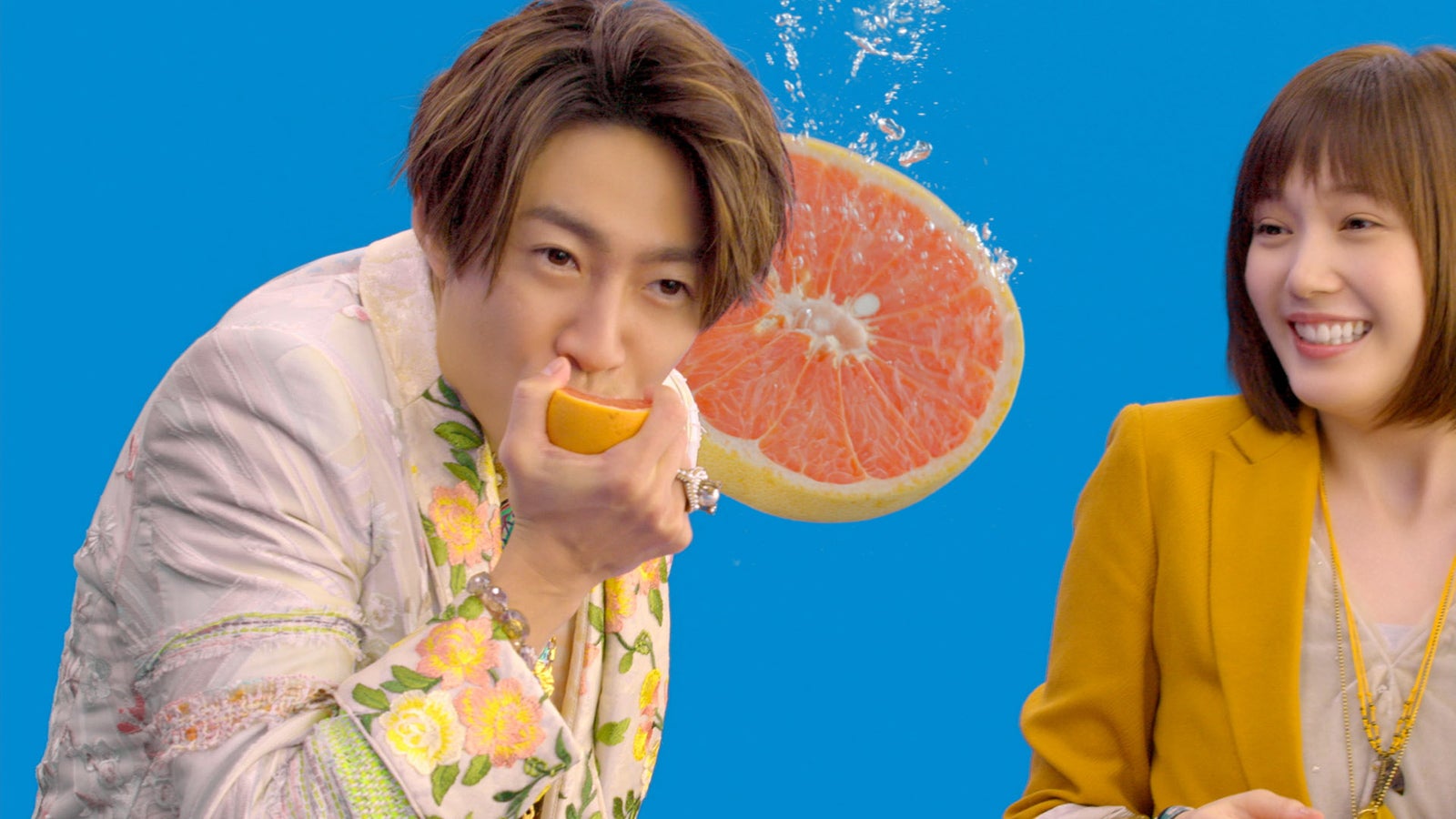 相葉雅紀＆本田翼、息ピッタリの共演 アドリブでリアクションも