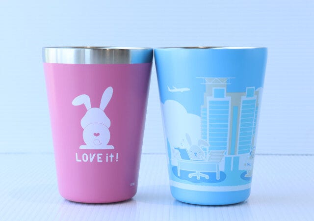 宝島社　ラヴィット！　ラッピー　TBS　雑誌　ムック本　付録　真空断熱タンブラー　デザイン　バリエーション　背面