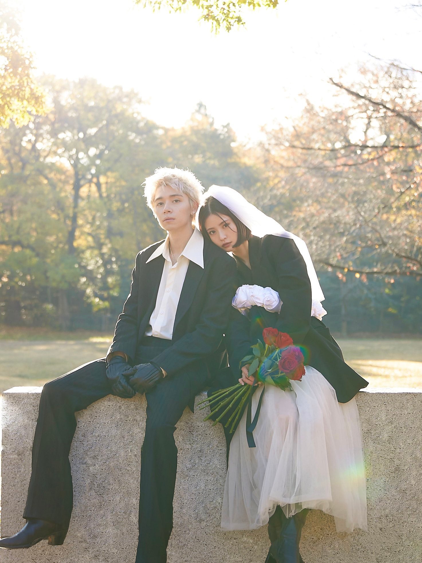 横田ひかる、Roseと結婚 密着ウエディングフォトも公開