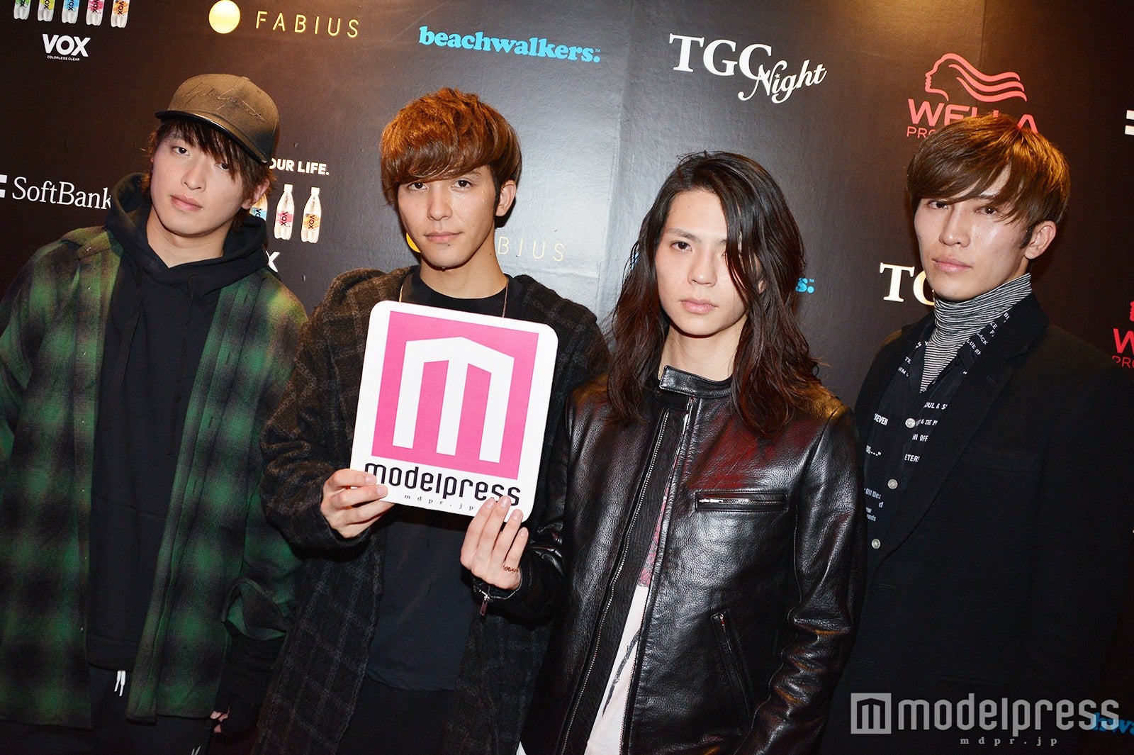 THE BEAT GARDEN／左から：SATORU、MASATO、REI、U （C）モデルプレス