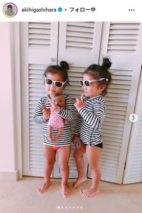 東原亜希Instagramより