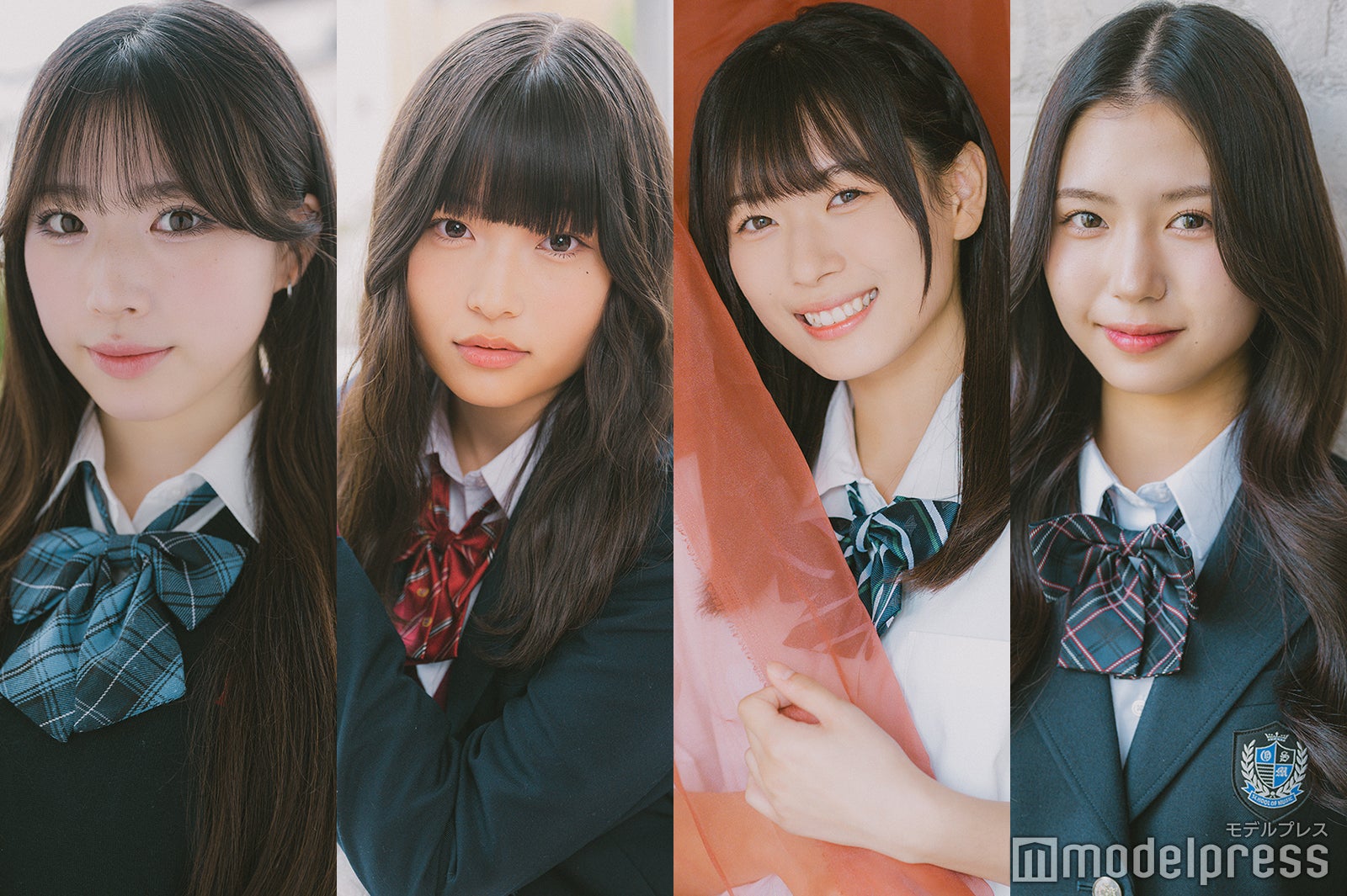 ミレイさん、あやさん、さなさん、じゅりさん（C）モデルプレス