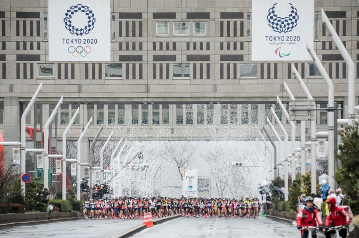 東京マラソン2019の様子（提供写真）