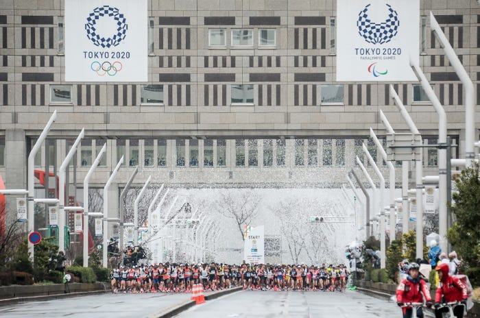 東京マラソン2019の様子(提供写真)