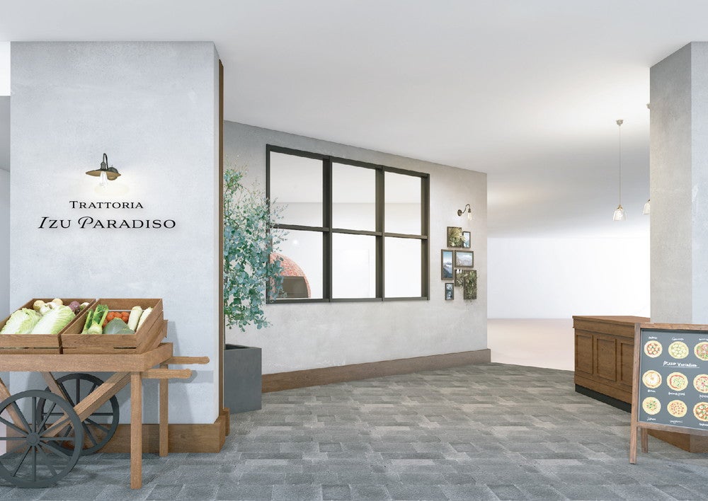 トラットリアイズパラディーゾ／画像提供：アルピナリゾーツ