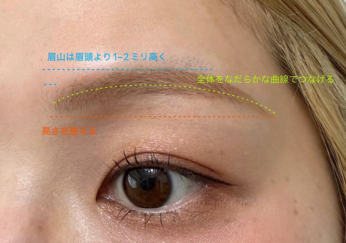 もう平行眉は古い？2026年夏トレンドの「ふんわりアーチ眉」の作り方