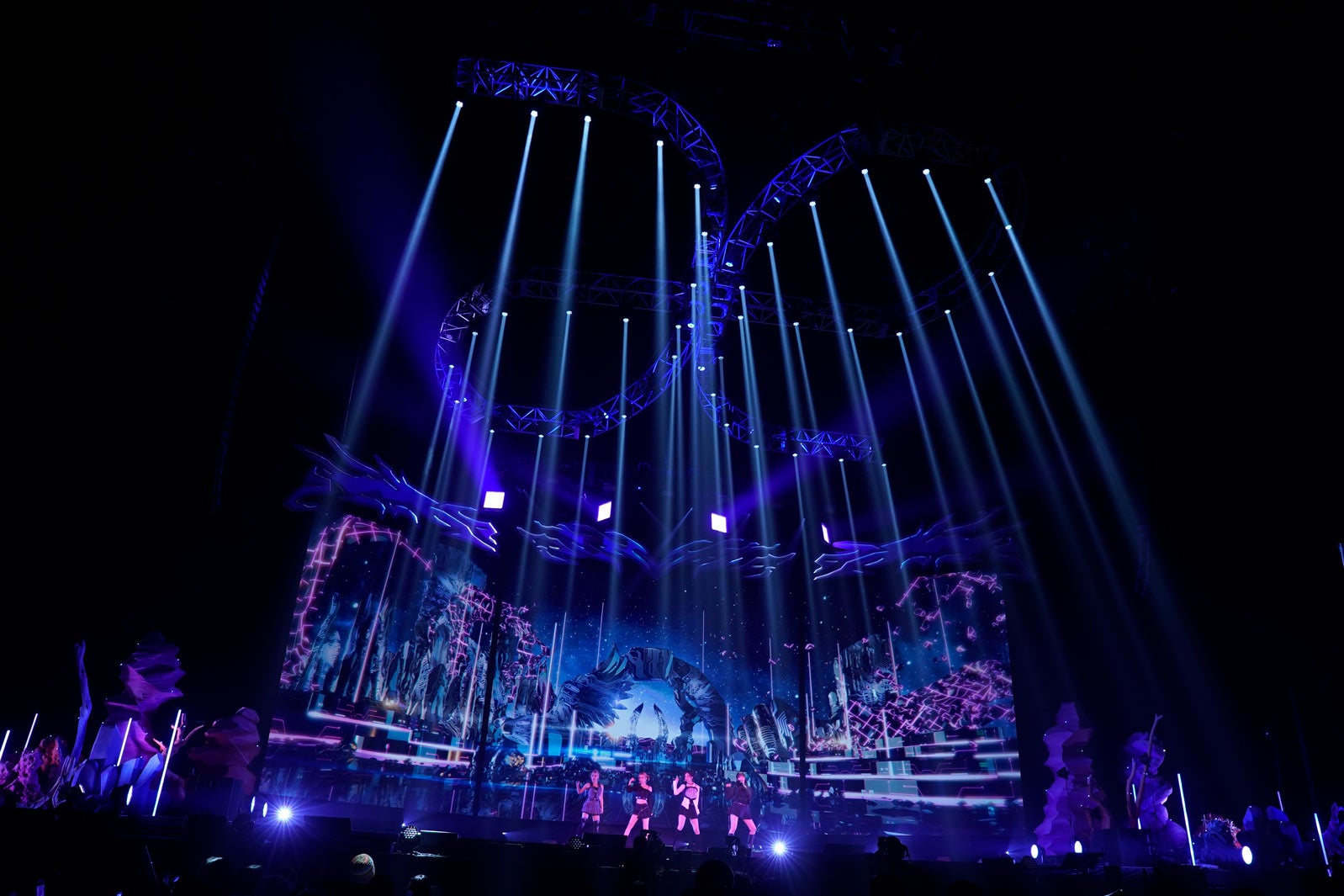 aespa／撮影：上飯坂一