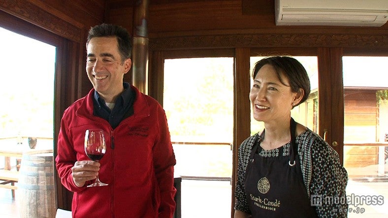 「世界の日本人妻は見た」南アフリカの日本人妻・マリさんとその夫・ホセさん／画像提供：毎日放送