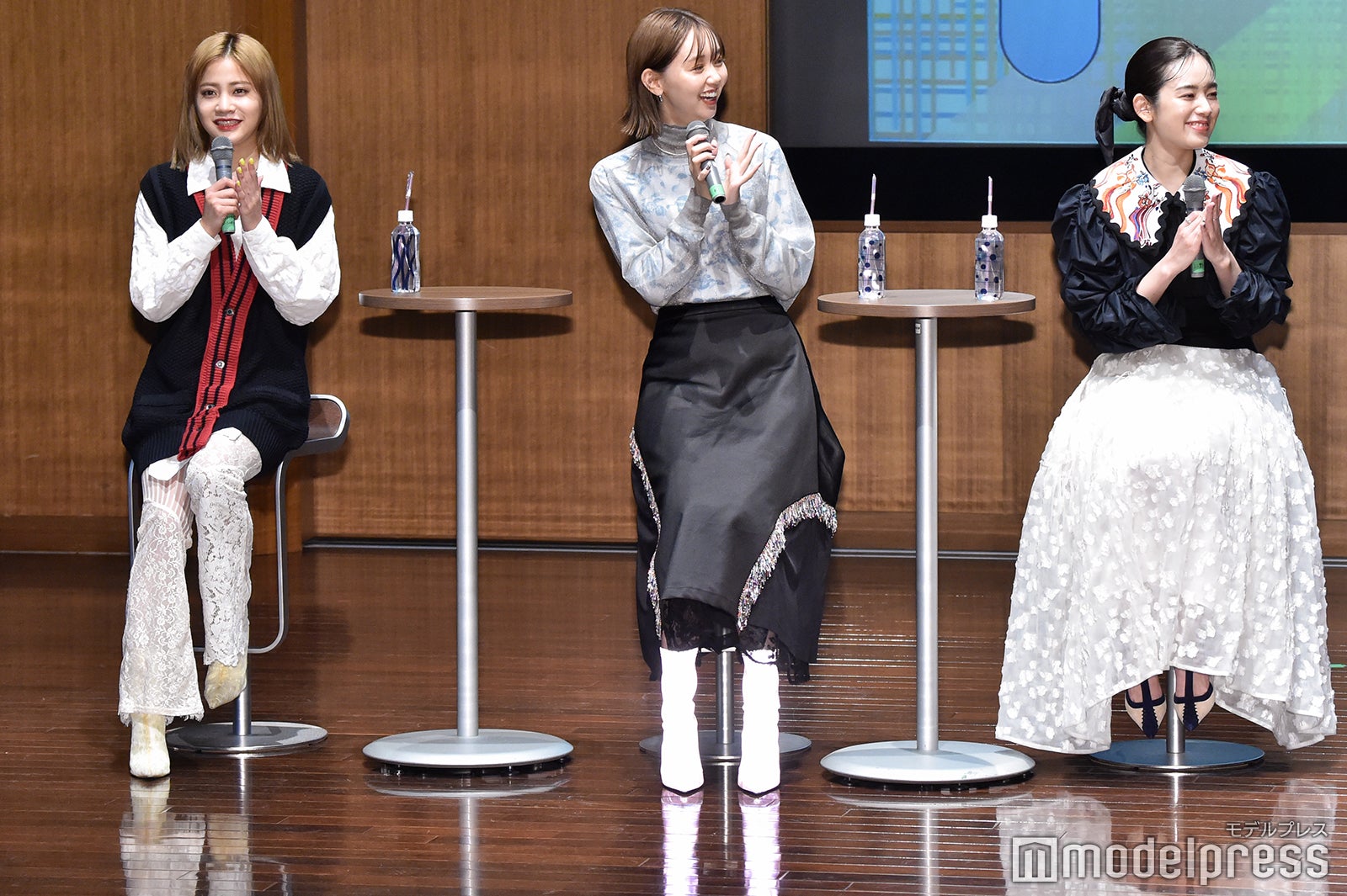 hibiki、筧美和子江野沢愛美 （C）モデルプレス