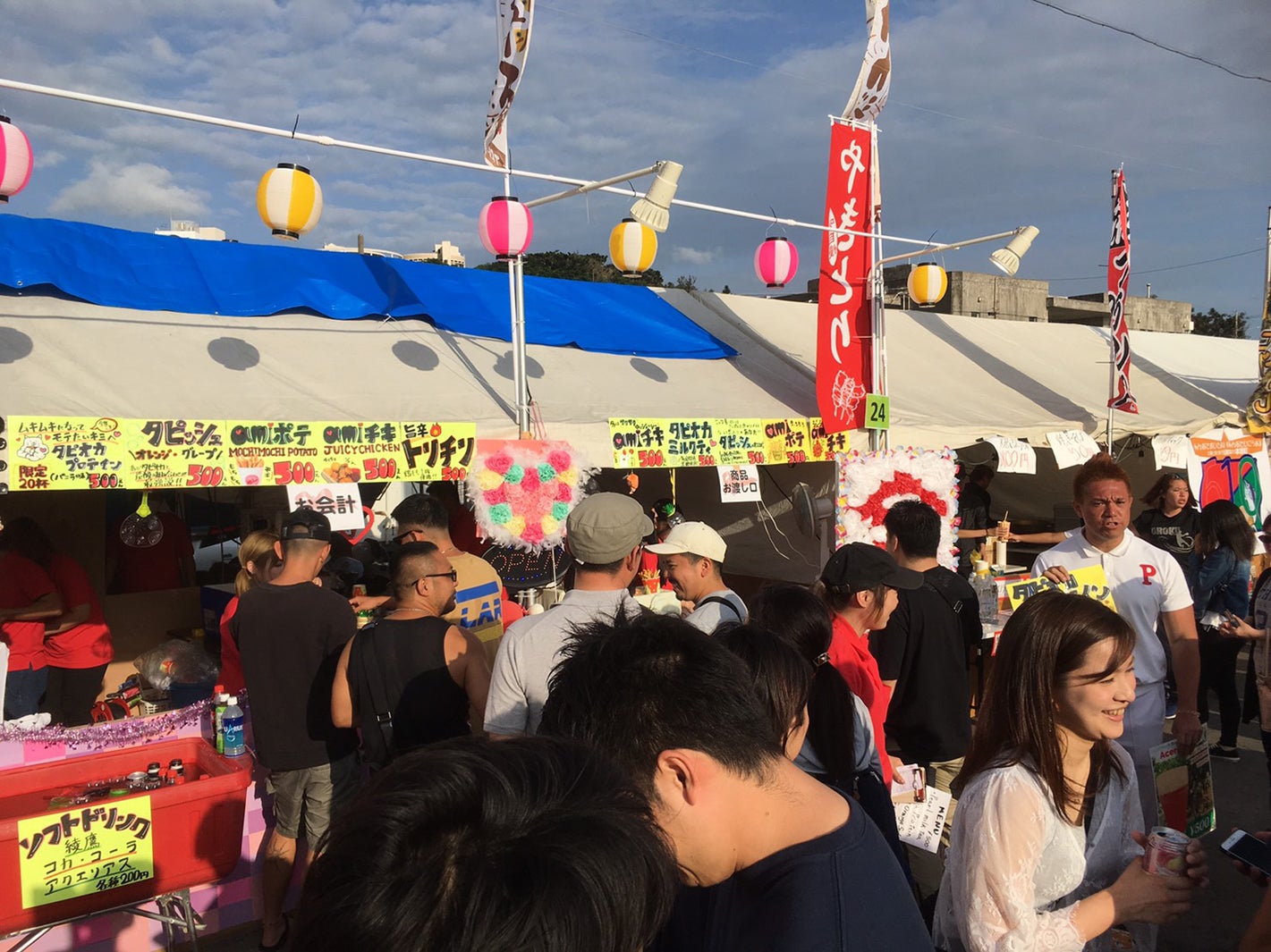 「amitapi」出店の様子（提供写真）