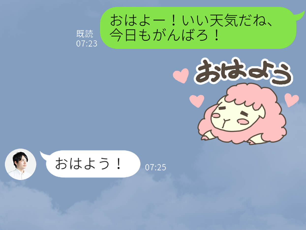 血液型で占う 男性がついニヤついてしまうlineとは モデルプレス