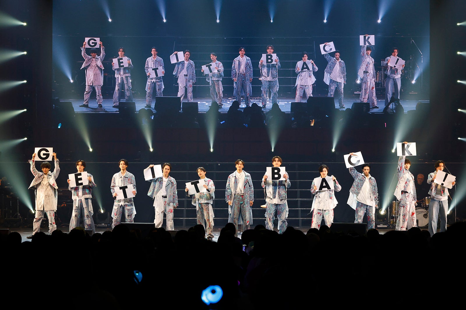 溝口琢矢、太田将熙、渡邊圭祐、細田佳央太、松岡広大、小関裕太、甲斐翔真、福崎那由他、新原泰佑、兵頭功海、石賀和輝「Amuse Presents 20th Anniversary ULTRA HANDSOME LIVE 2025“ZERO”」（提供写真）