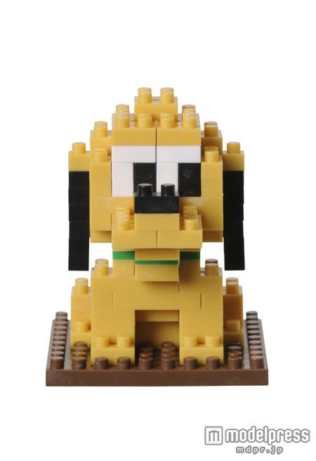 ナノブロックのプルート（C）Disney