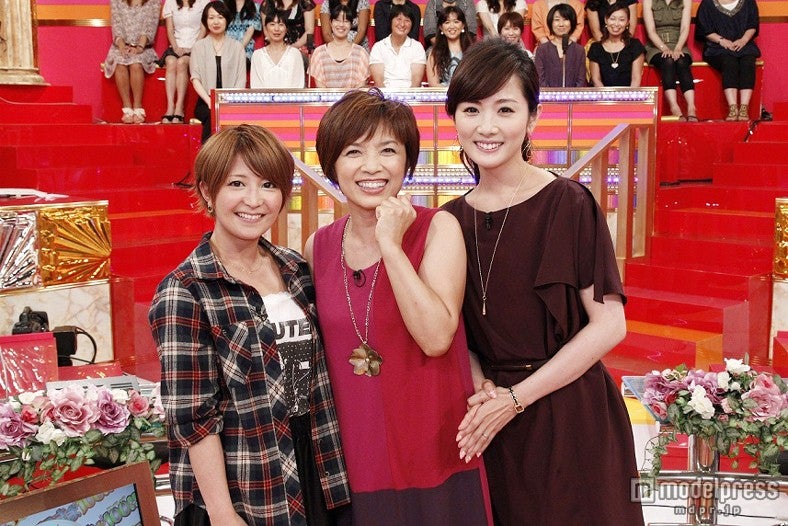 写真左から：矢口真里、榊原郁恵、高島彩／画像提供：関西テレビ