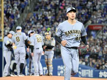 阪神・茨木 5失点KO、5回投げ切れず 初回から大量失点「テンポが悪かった」「本当に申し訳なかった」