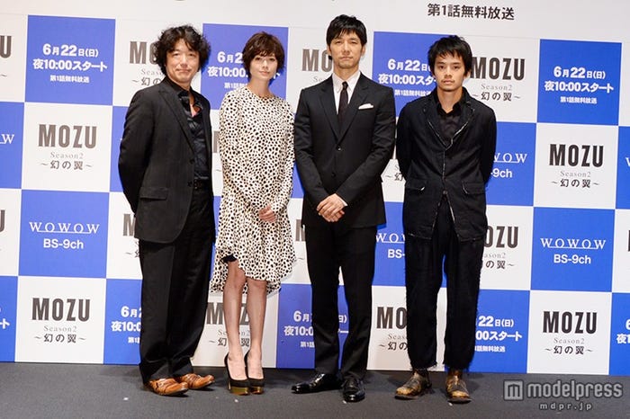 写真は今年6月に行われた「MOZU Seazon2~幻の翼~」完成披露試写会イベントより