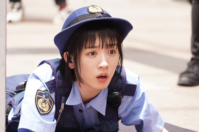 永野芽郁 「ハコヅメ~たたかう!交番女子~」第1話より(C)日本テレビ