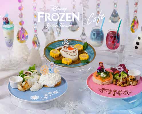 ディズニー映画「アナと雪の女王」限定カフェ、東京・大阪に エルサとアナのパフェやオラフのカレーなど