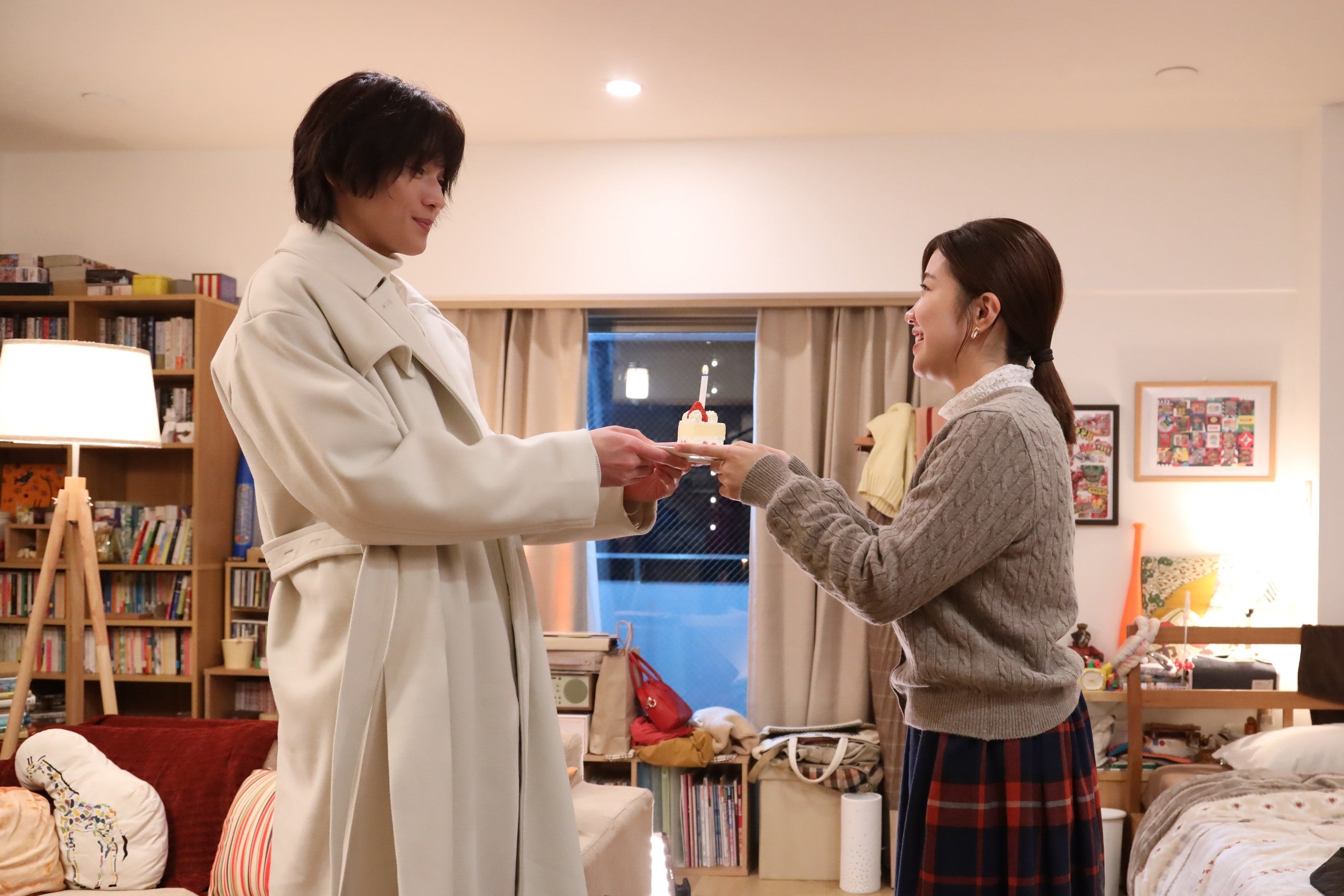 八木勇征、福田麻貴「婚活1000本ノック」第7話より（C）フジテレビ