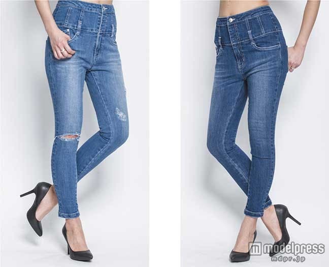 ダメージ加工のストレッチデニム「Double Core Denim」