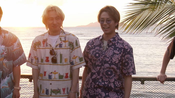 三宅健、北山宏光(C)AbemaTV,Inc.