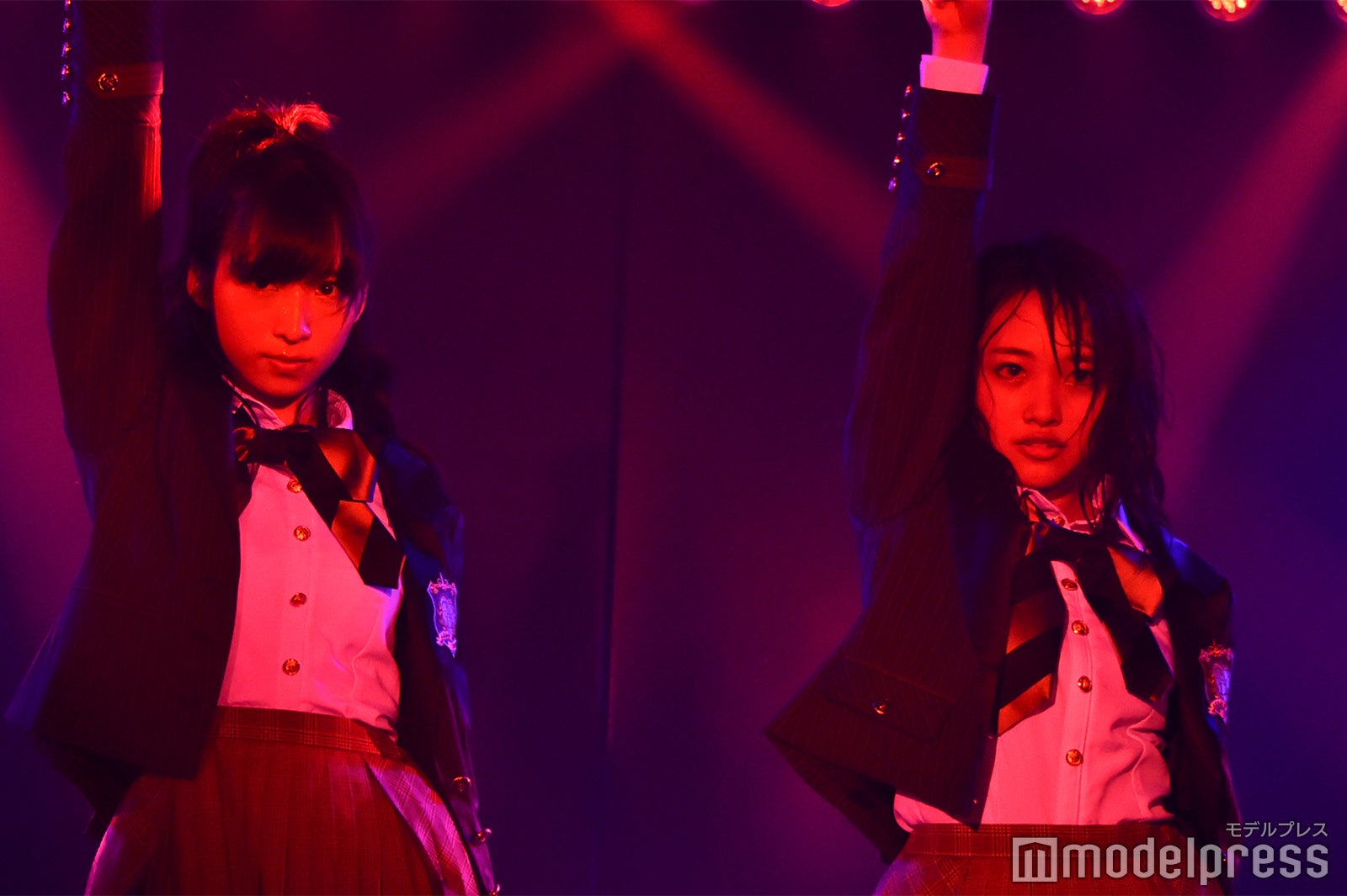 小栗有以、向井地美音／AKB48岡部チームA「目撃者」公演（C）モデルプレス