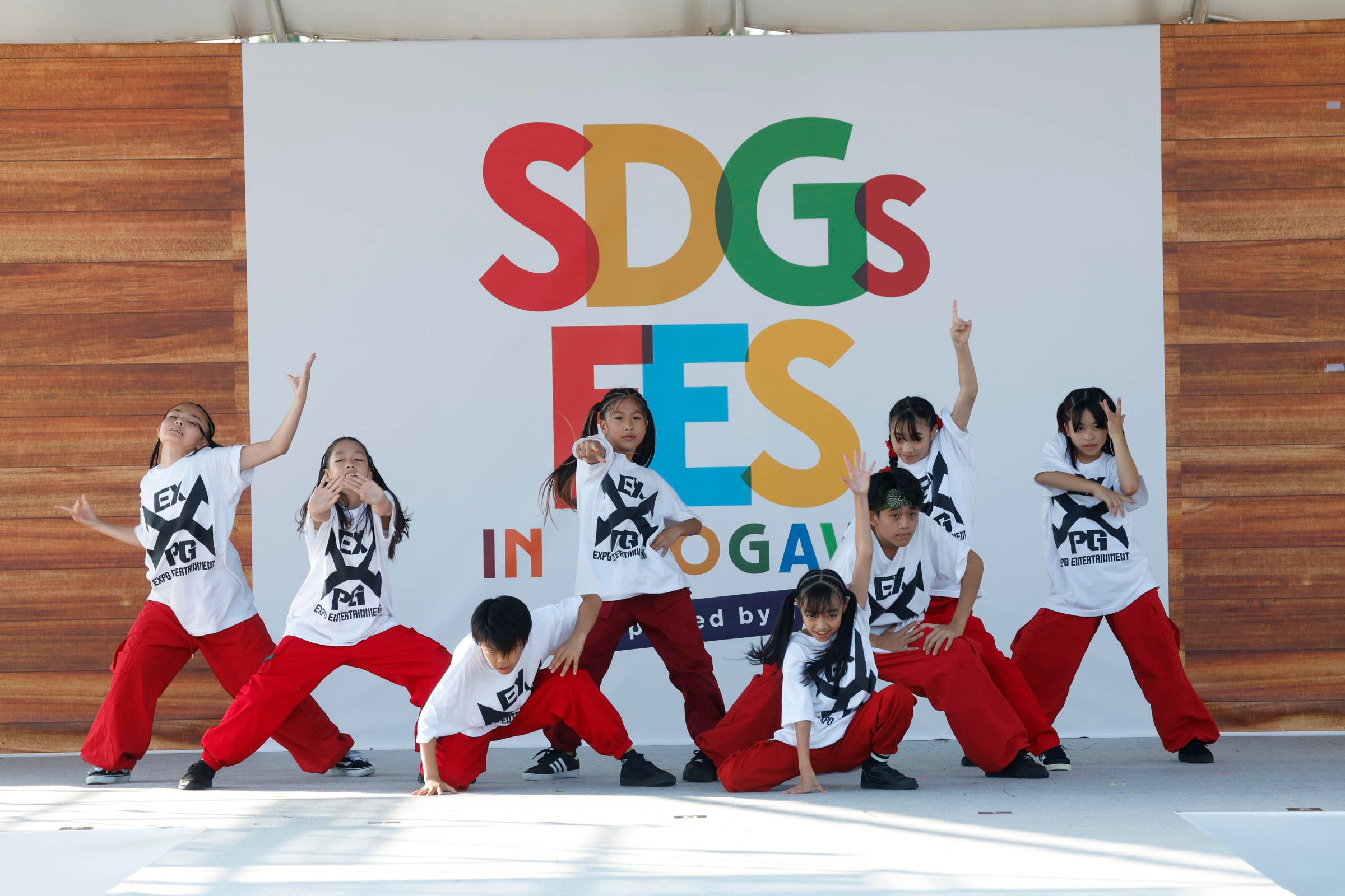 「EXILE TETSUYA with EXPG」の様子（C）SDGs FES in EDOGAWA 2023