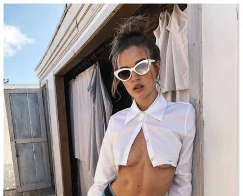 下乳見せもオシャレ!セレブたちの大胆“アンダーブーブ”スタイルに注目