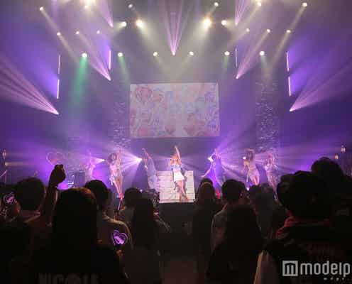 ニコル、美脚全開で変幻自在のパフォーマンス 初ワンマンで沸かす<セットリスト>