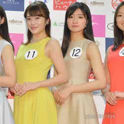 （左から）高岡志帆さん、西村香也子さん、井戸川百花さん、田中絵梨さん（C）モデルプレス
