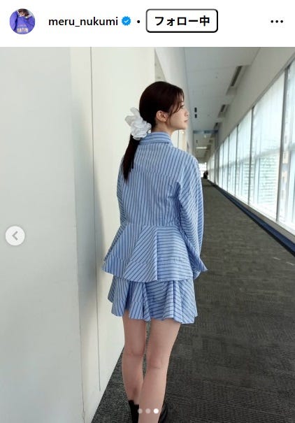 生見愛瑠Instagramより