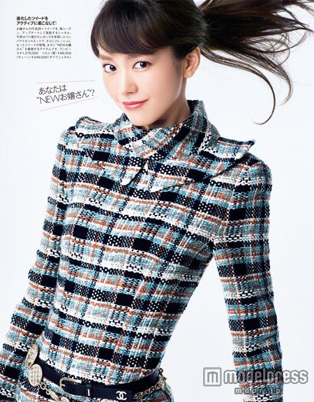 桐谷美玲、進化系ツイードスタイルで魅了 欠かせない“7つのキーワード”とは？