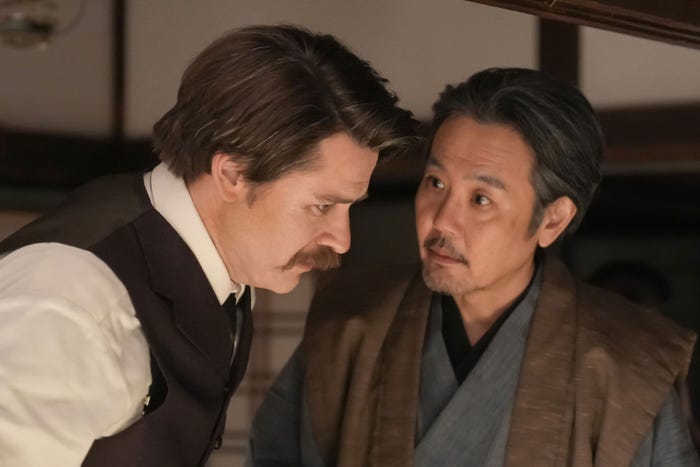 トミー・バストウ、岡部たかし「ばけばけ」第118話(C)NHK