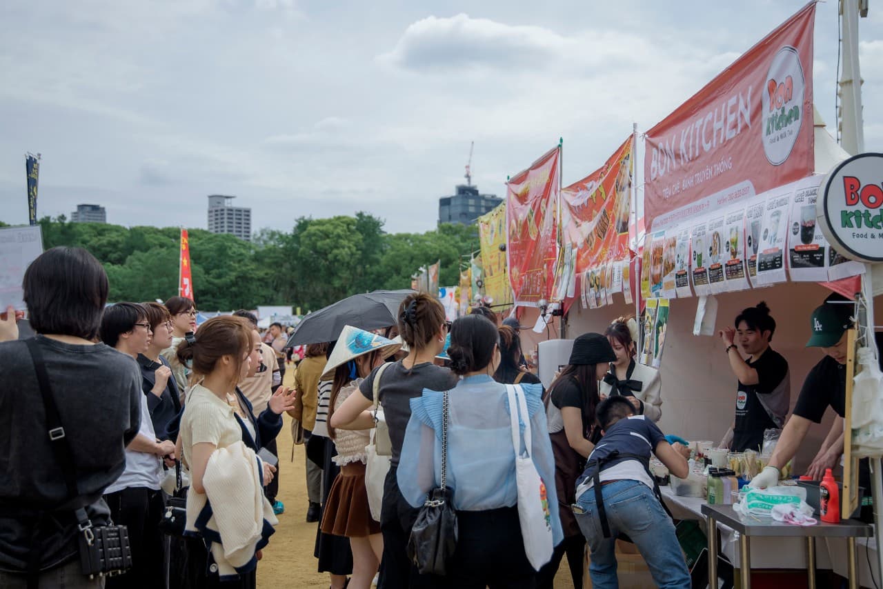大阪城公園がベトナムに！？ グルメと音楽を楽しむ「ベトナムフェスティバル」が開催
