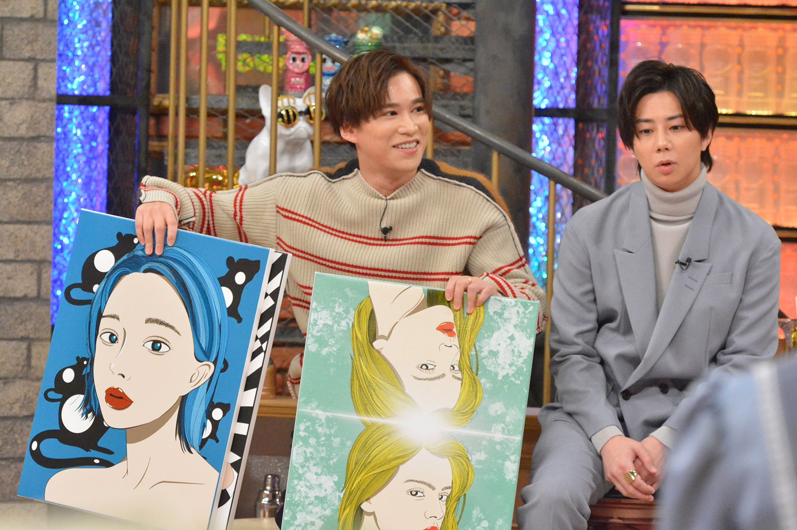 Kis-My-Ft2（千賀健永、北山宏光）（画像提供：読売テレビ）