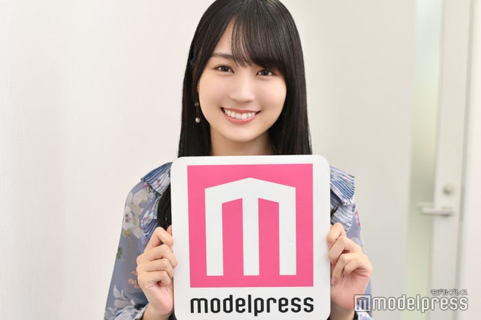 モデルプレスのインタビューに応じた、乃木坂46賀喜遥香(C)モデルプレス