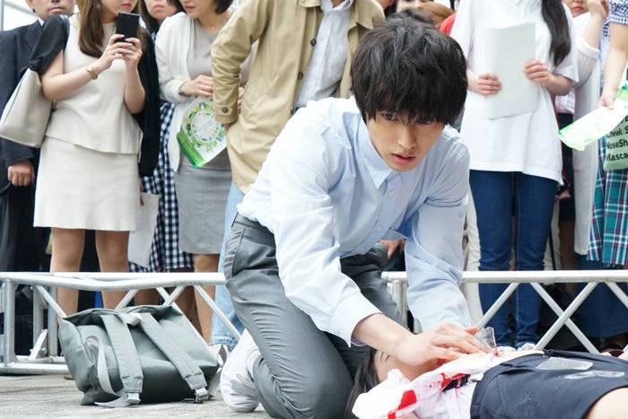 山崎賢人/「グッド・ドクター」第1話より(C)フジテレビ