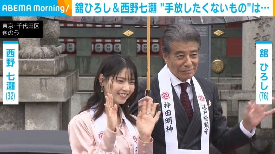 “フェラーリと登場”舘ひろし＆西野七瀬、手放したくないもの語る「ゴルフできる体力があれば」「ゲーム。10時間ぶっ続けでやってしまう」