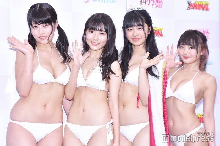 (左から)ちとせよしの、櫻井まい、星ゆりか、ニーナ・ショコラ (C)モデルプレス